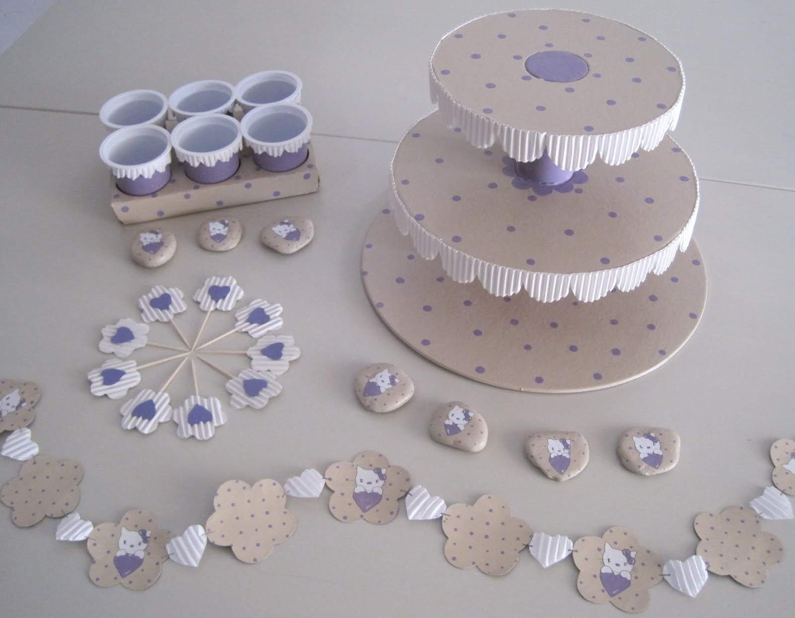 Alzatina per dolci hello kitty passion diy