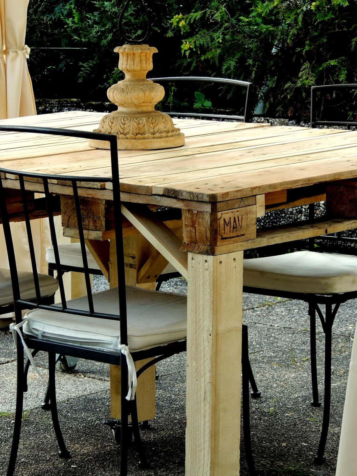Tavolo pallet passion diy