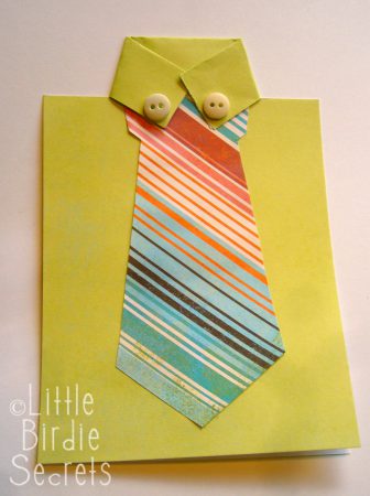 Shirt and Tie Card