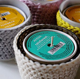 Crochet Candle Jars