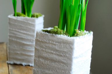 Carton Milk Vase