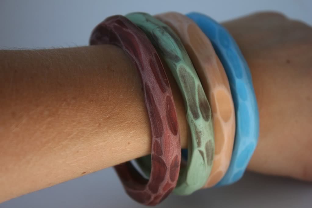 Bracciali Intagliati Fimo