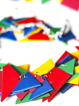 Geometric Shapes Necklace