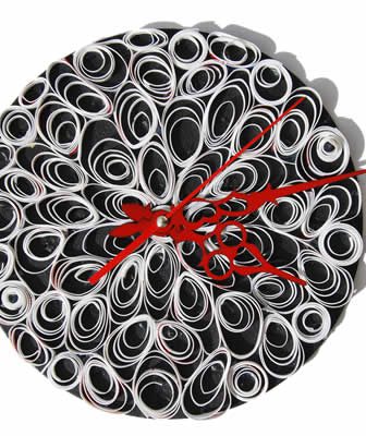 Quilling Clock