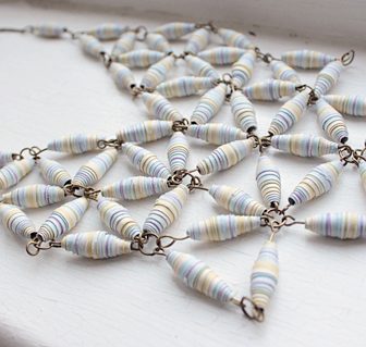 Paper Beads Necklace