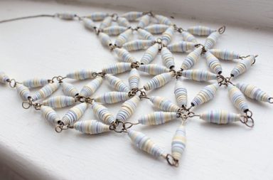 Paper Beads Necklace