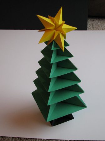 Origami Christmas Tree