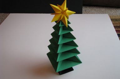 Origami Christmas Tree