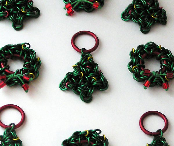 Ciondoli Natalizi Chainmail