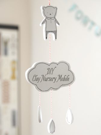 Clay Nursery Mobile