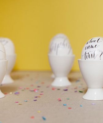 Calligraphed Eggs