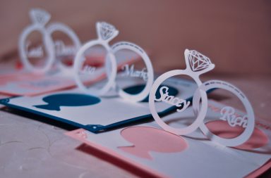 Wedding Invitation Pop Up Card