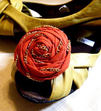 Rosette Shoe Clips