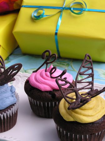 Chocolate Butterfly Cake Decorations