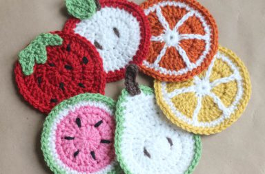 Crochet Fruit Coasters