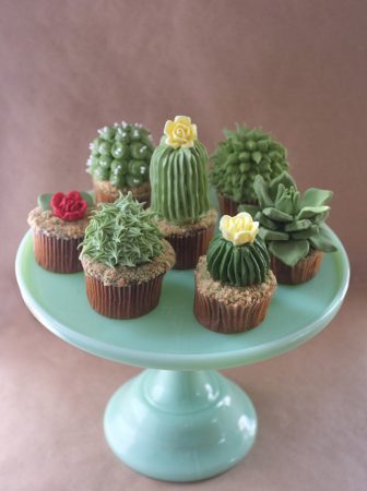 House Plant Cupcakes