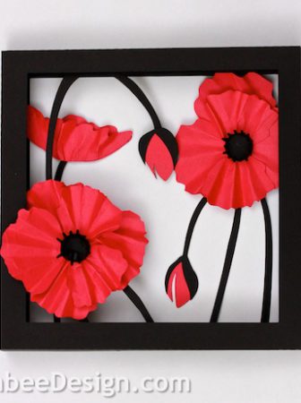 3D Poppy Picture