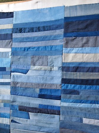 Denim Patchwork Quilt