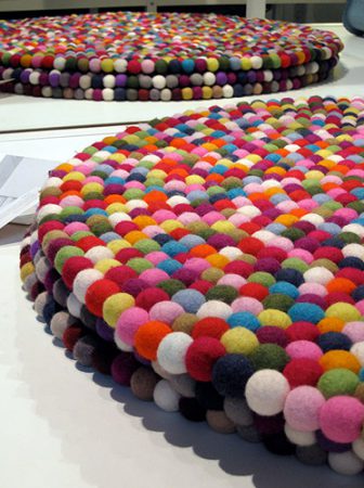 Felt Ball Rug