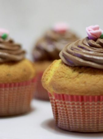 Cupcake con Gocce di Cioccolato