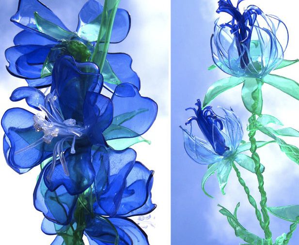 Fiori di Plastica Riciclata