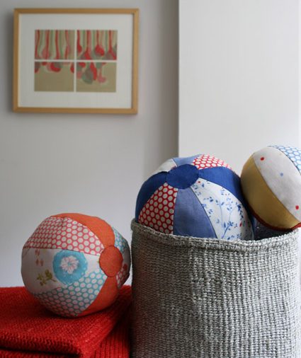 Pallone di stoffa colorato