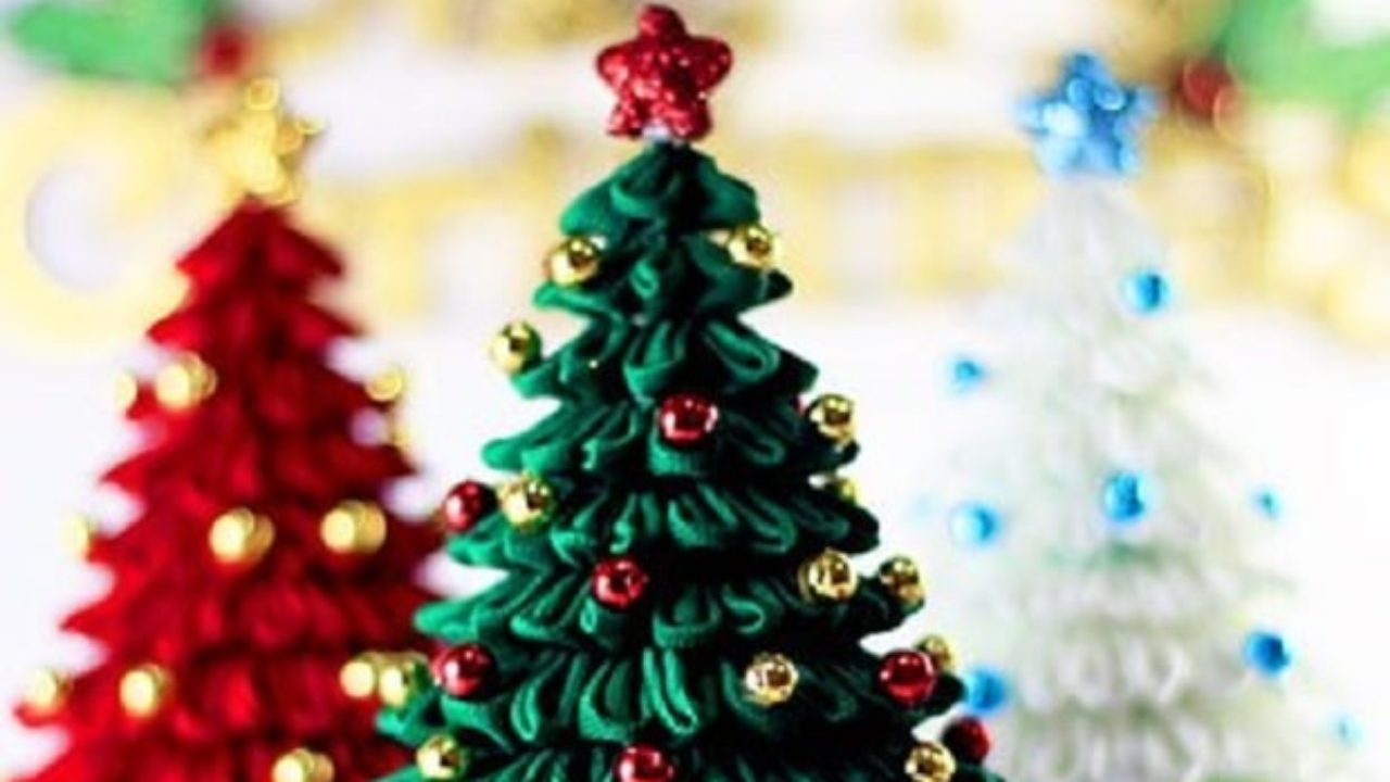 Albero Di Natale Quilling.Albero Di Natale Tsumami Passion Diy