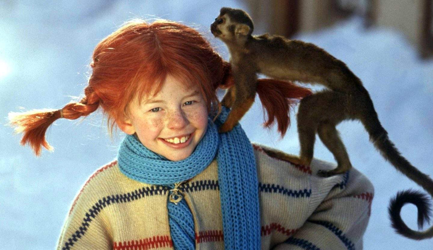 parrucca di pippi calzelunghe