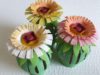 Fiori dal riciclo dei tubi di cartone