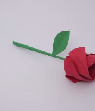 Rosa origami