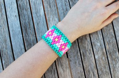 Bracciale colorato hama beads