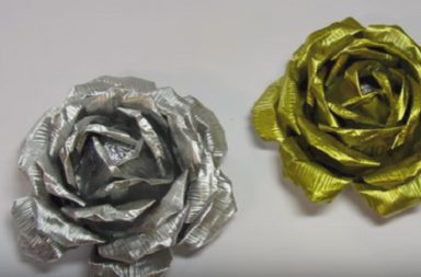 Rose di alluminio: un’idea riciclosa per la festa della mamma