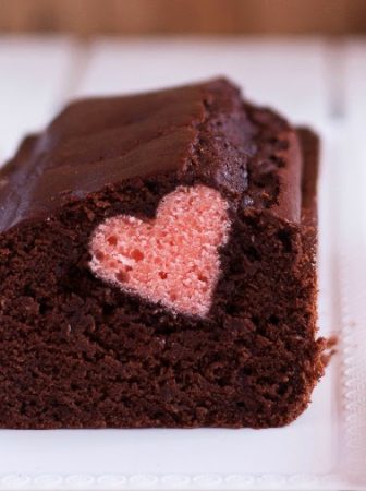 Plumcake al cioccolato, una ricetta con il cuore