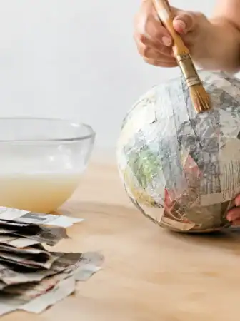 Come fare cartapesta senza colla vinilica