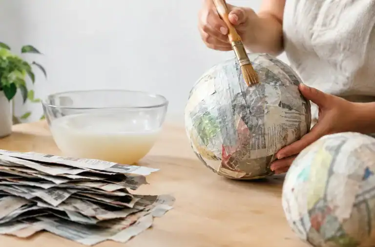 Come fare cartapesta senza colla vinilica