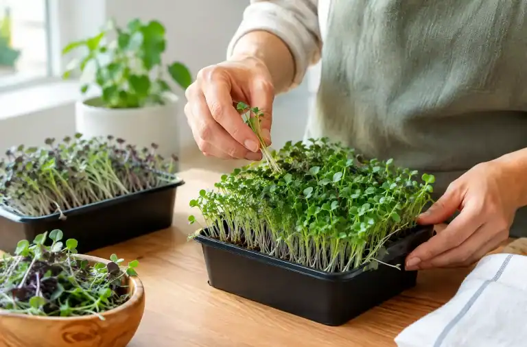 Come coltivare microgreens in casa con il fai da te