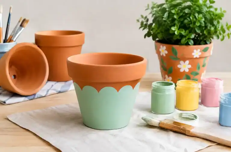 Come dipingere vasi in terracotta fai da te